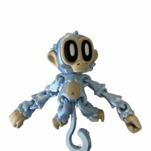 Singe aimanté banane