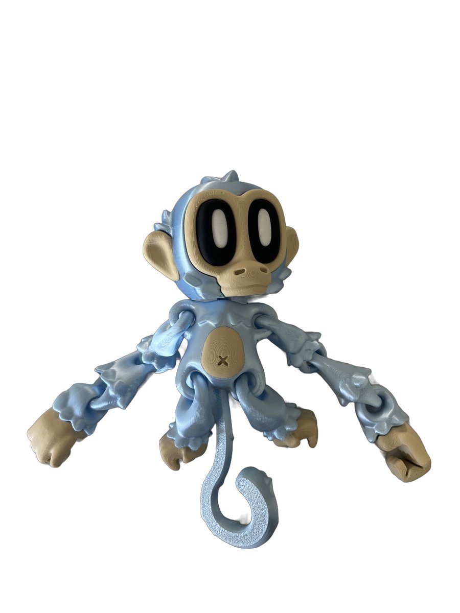 Singe aimanté banane