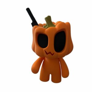 Citrouille avec couteau